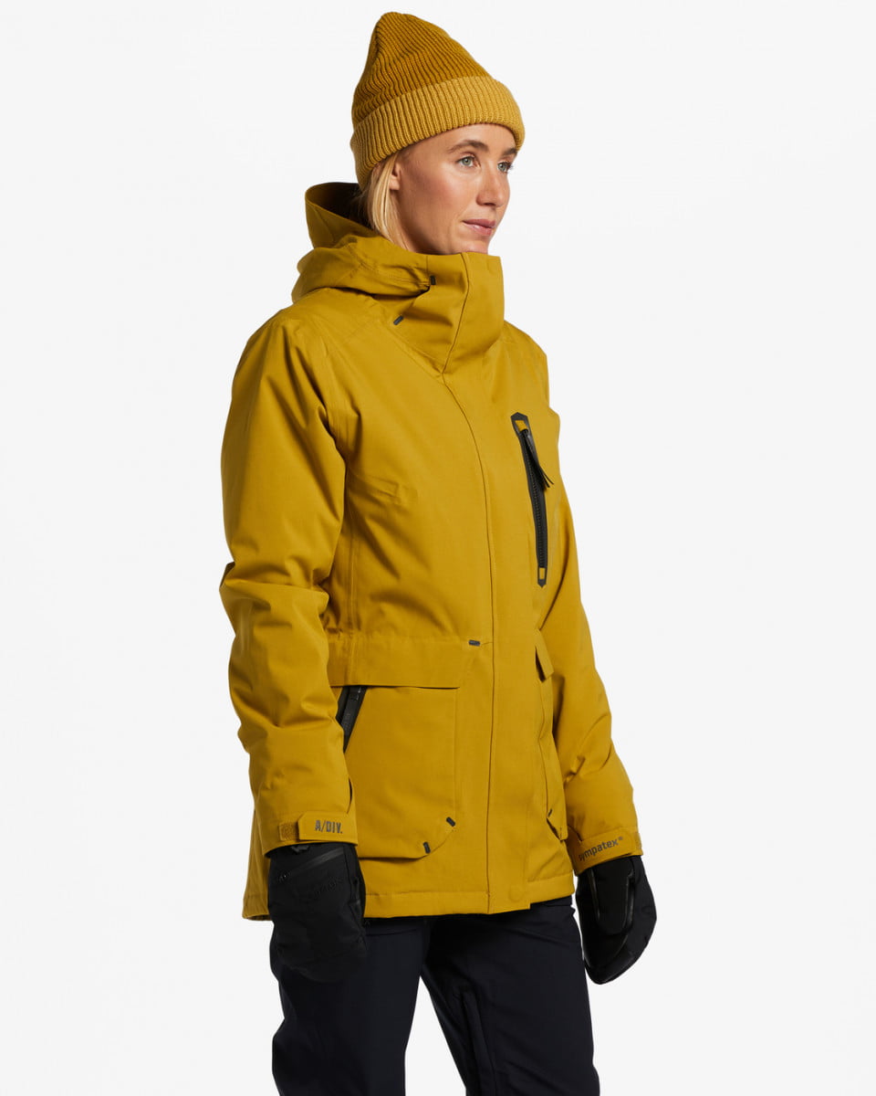 Женская Сноубордическая Куртка A/Div Tropper Stx Fresh Moss