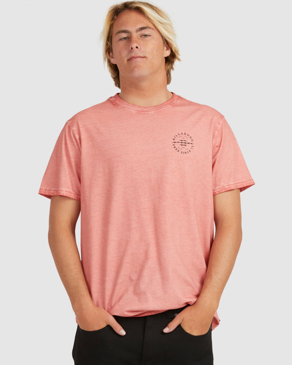 Мужская футболка с коротким рукавом Big Wave Dan Faded Rose