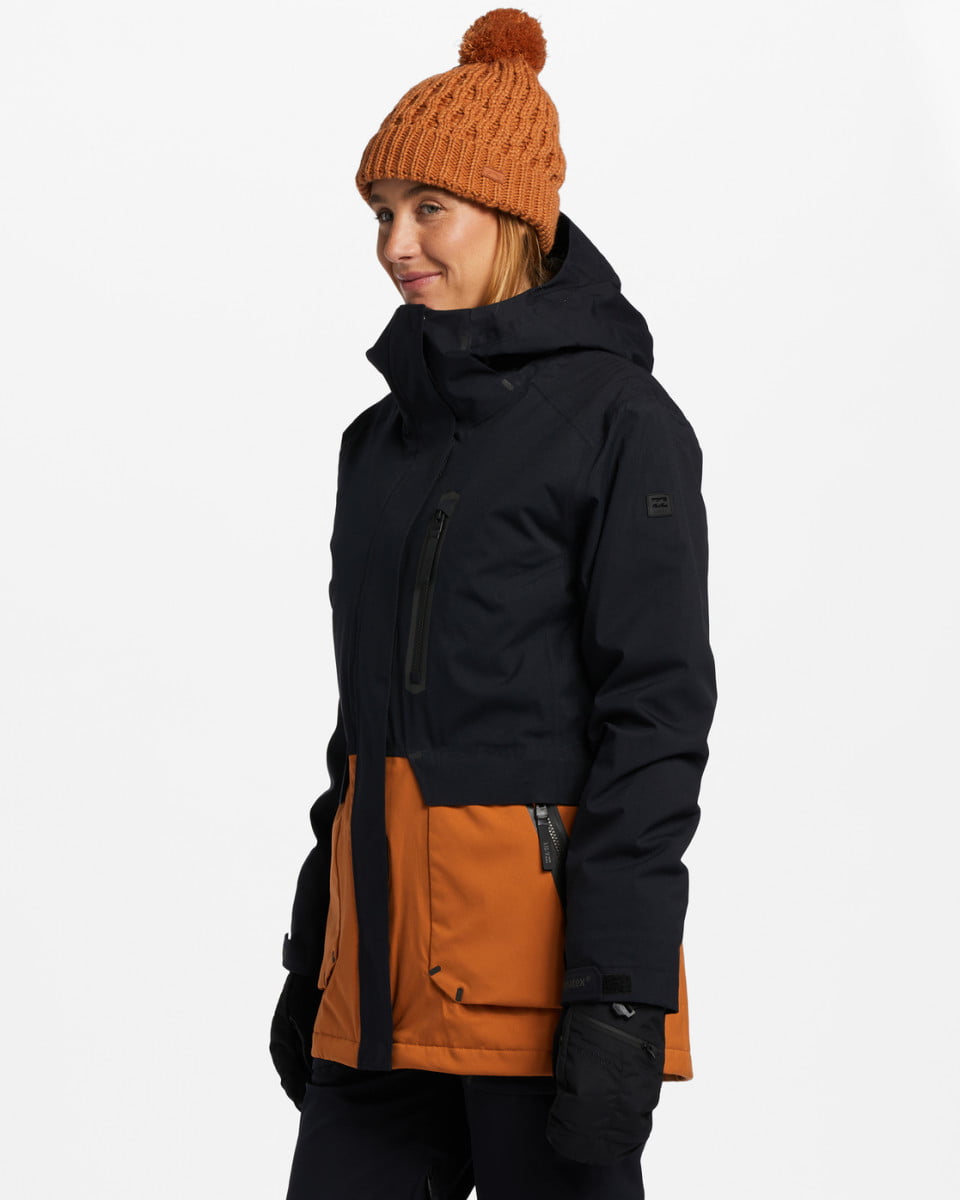 Женская Сноубордическая Куртка A/Div Tropper Stx Black
