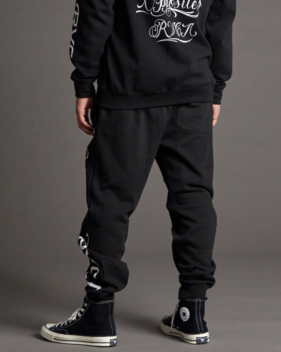 Штаны Thrasher Skull Sweatpants Black