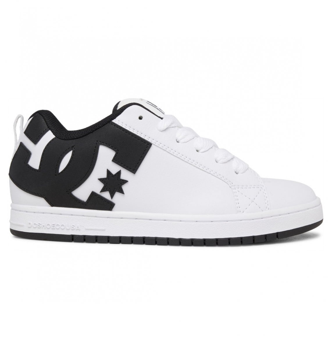 фото Кожаные мужские кеды court graffik dc shoes