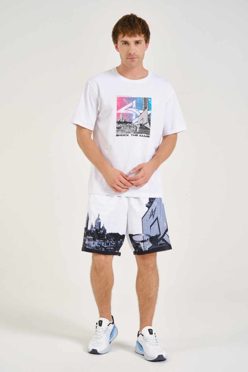 �������� ANTA Block Court SS Tee 852431107-8