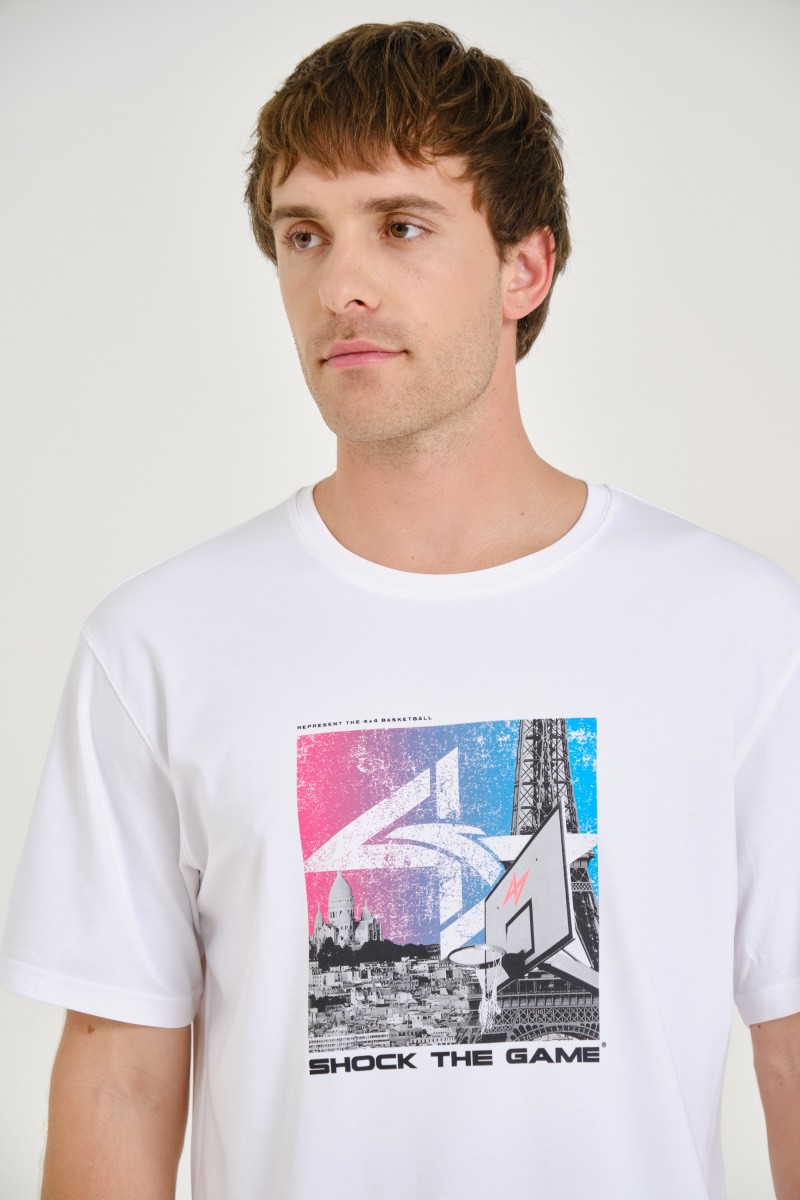 �������� ANTA Block Court SS Tee 852431107-8