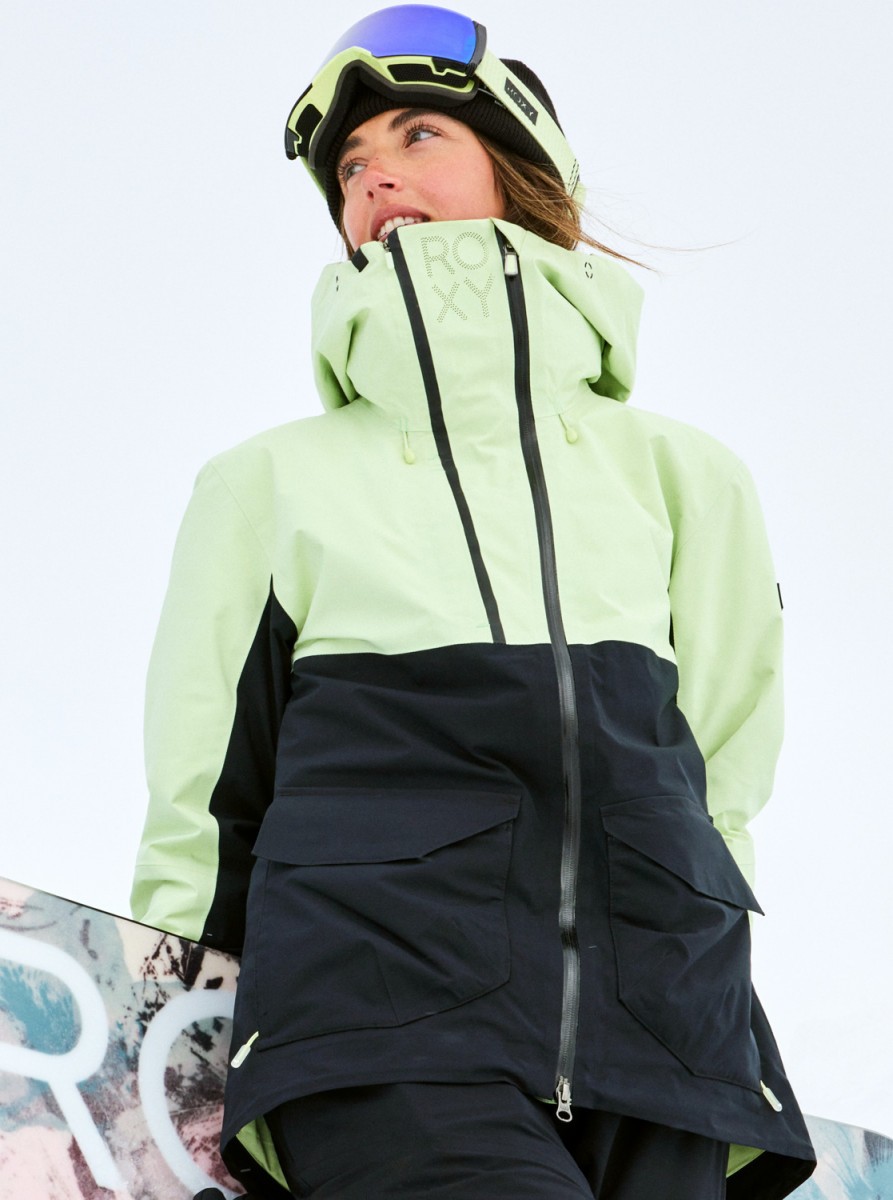 фото Сноубордическая куртка gore-tex stretch purelines roxy