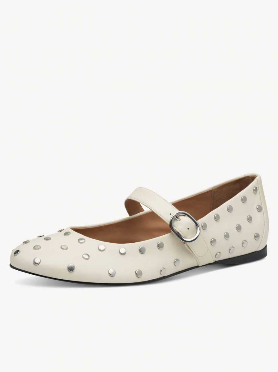 Женские балетки натуральная кожа Premium 1-22106-44-418