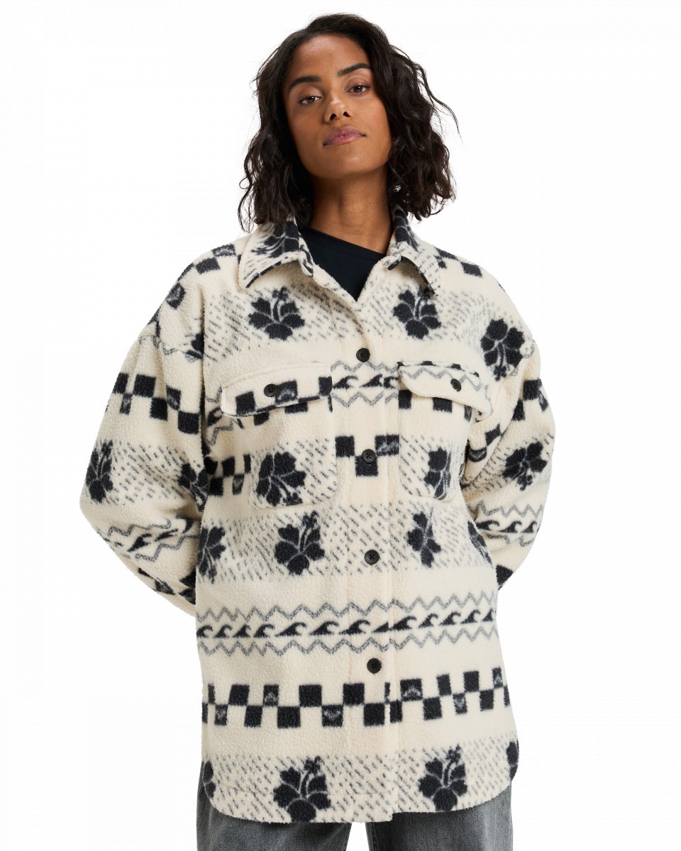 фото Демисезонная куртка morning crush shacket roxy