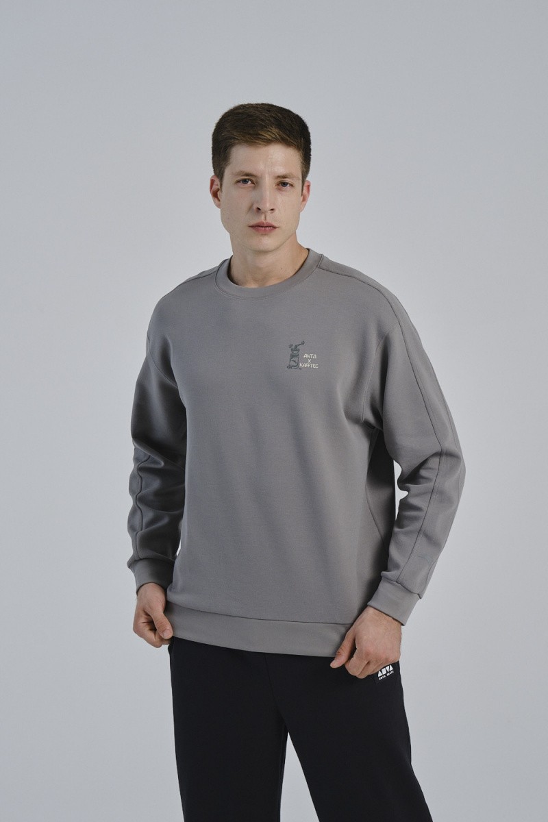 Купить свитшот ANTA COMMUTE Sweatshirt (852537709-3) в интернет