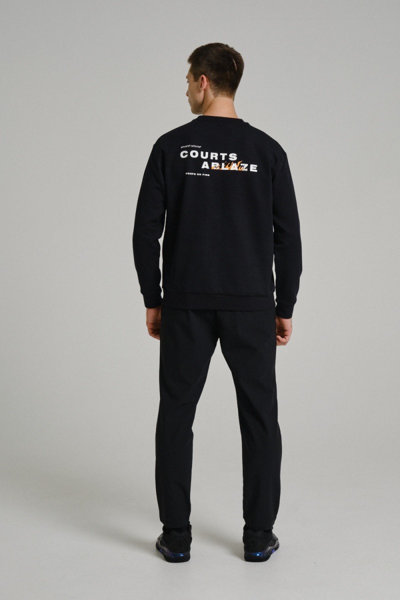 ����� ����������� ANTA PARTY OF HEROES Knit Track Pants 852531335N-1