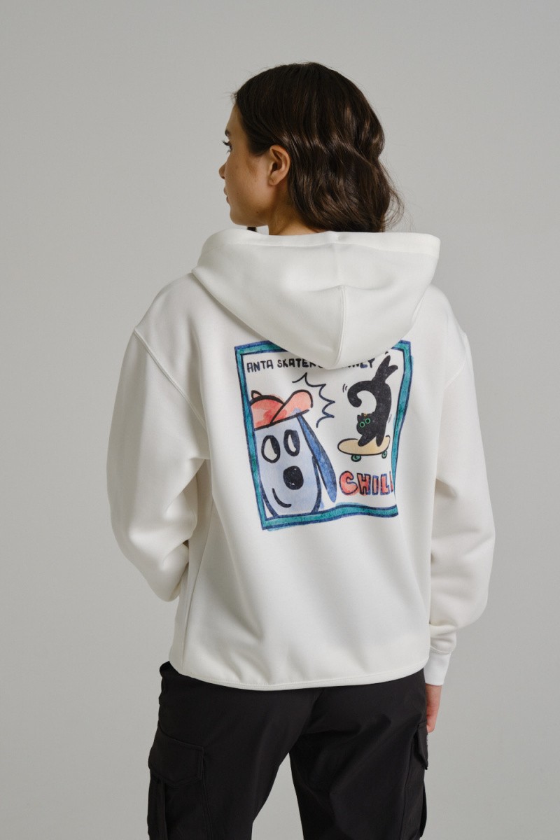 ���� ANTA SKATER'S FAMILY Sweat Hoodie 872538702-1