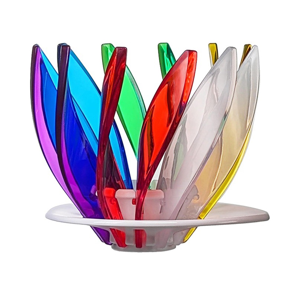 Воронка для кофе HARIO Suiren V60 02 разноцветная NIJI съёмные рёбра регулируемый пролив 1-4 чашки 5229₽