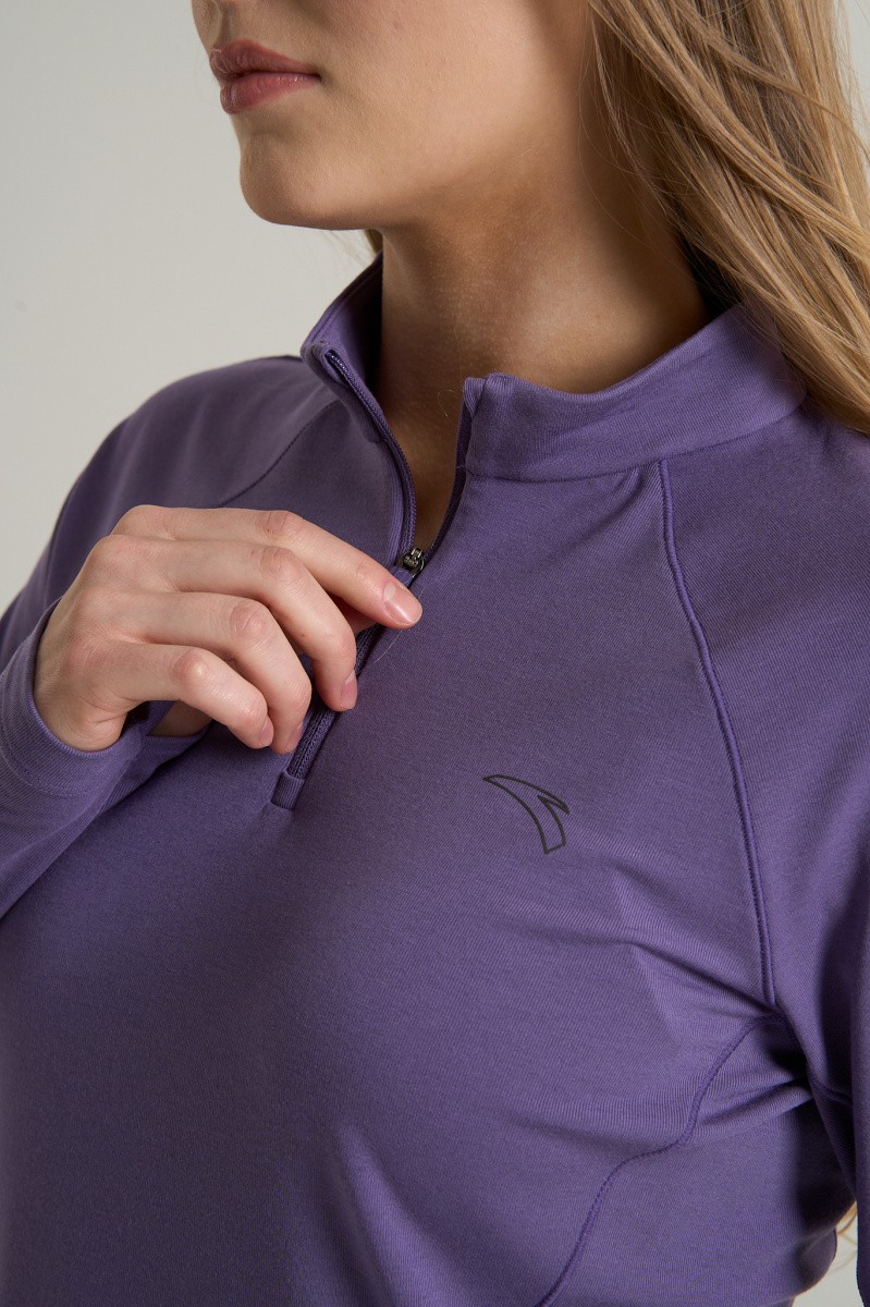 �������� half-zip ANTA ANTA RUNNING LS Tee 862615401-3