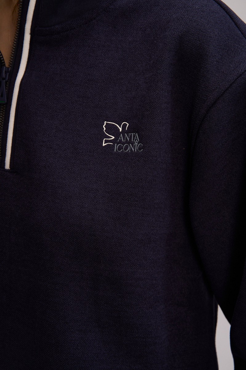 ��������� half-zip ANTA ICONIC Sweatshirt 862618725-3