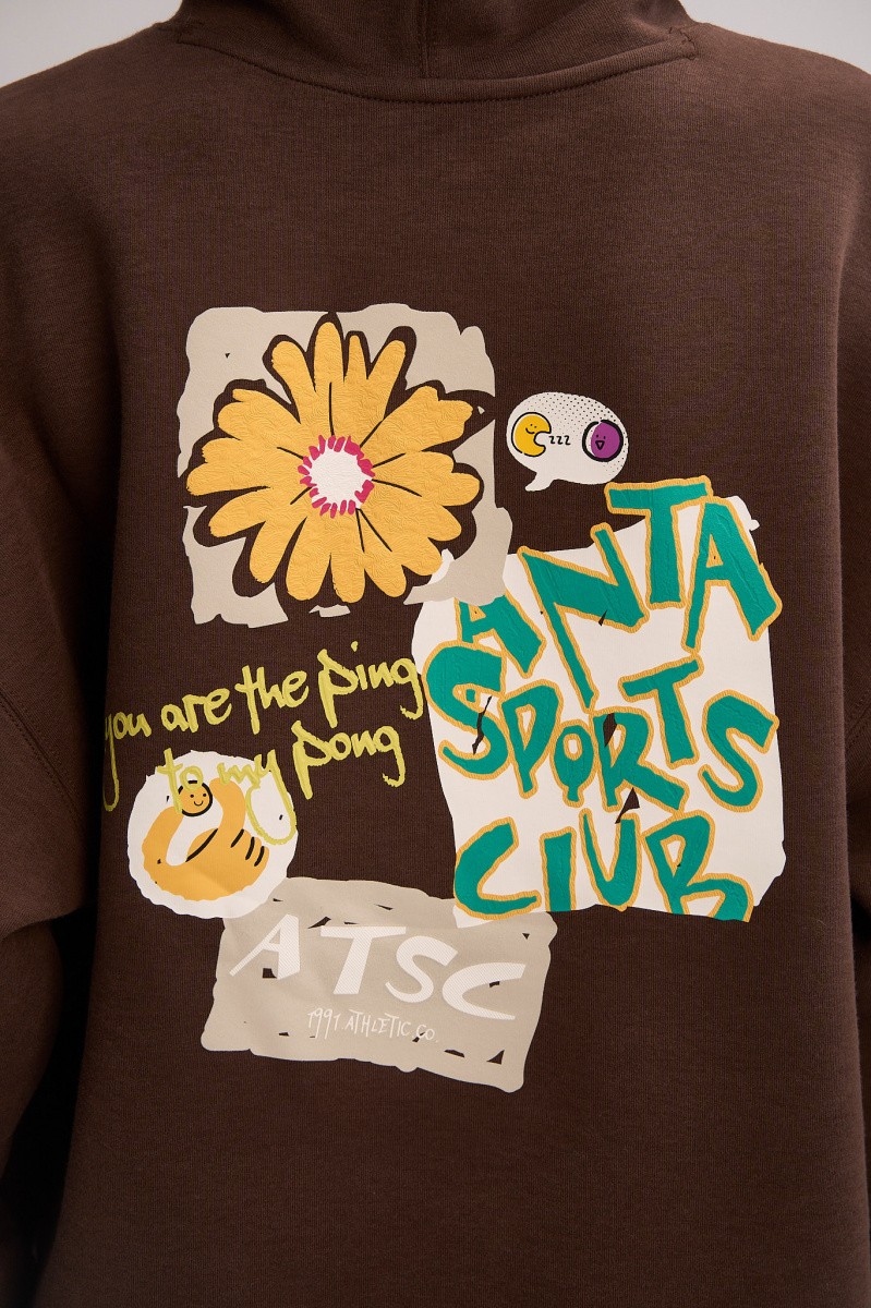 ���� ANTA ANTA SPORTS CLUB Sweat Hoodie 862618715S-3