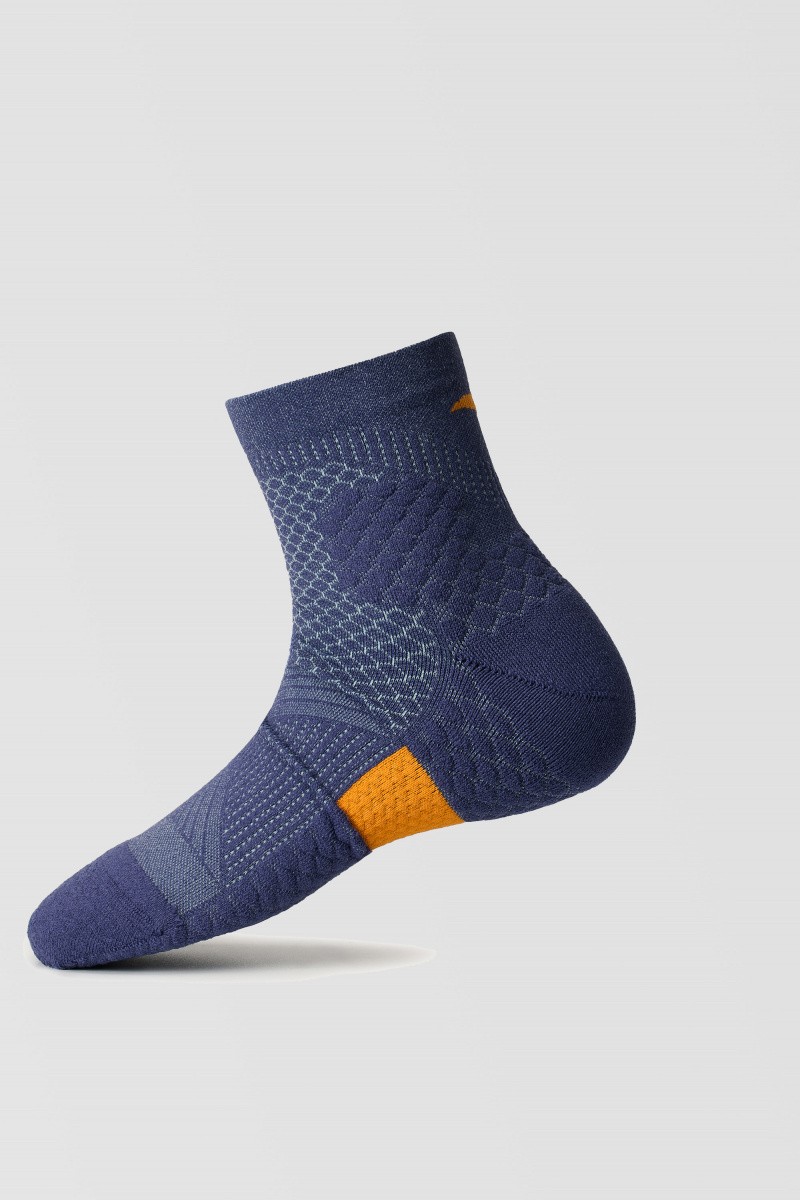 ����� ������� ����� ANTA Running Mid-crew Terry Socks 892615381-2