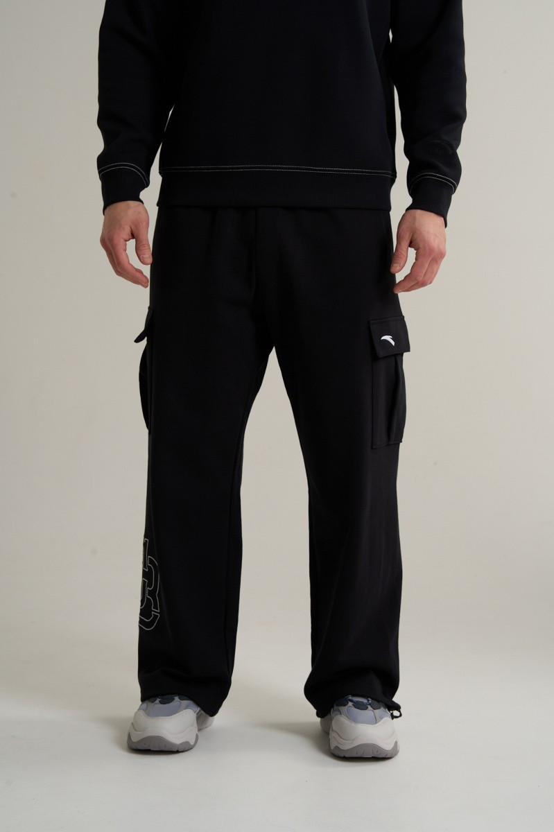 ����� ����������� ANTA CAMPUS BASKETBALL Knit Casual Pants 852611303-2