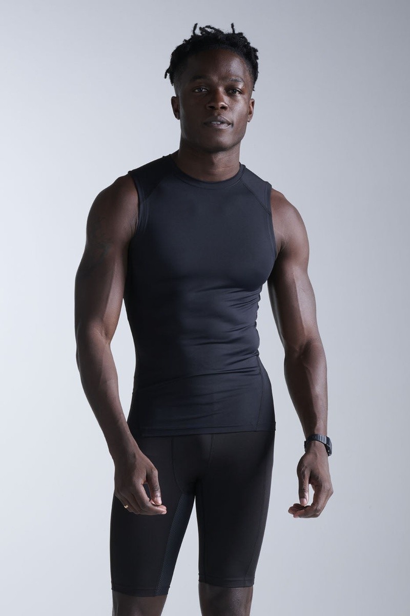 �������� 2XU Core Compression Sleeveless Black