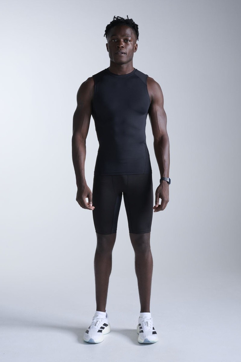 �������� 2XU Core Compression Sleeveless Black � ���� 3