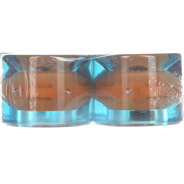 Колеса для лонгборда Вираж, жесткость 83A, размер 59 mm Blue Led Orange