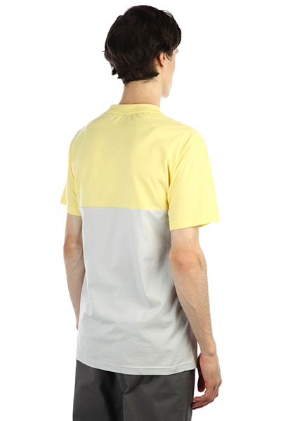 Футболка Юнион Pocket Yellow/Grey