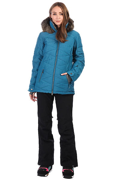 Жен./Сноуборд/Верхняя одежда/Куртки для сноуборда Сноубордическая Куртка Quinn Roxy