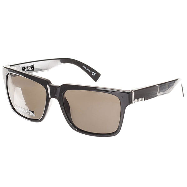 Муж./Аксессуары/Очки/Очки солнцезащитные Мужские солнцезащитные очки Quiksilver Bruiser Shiny Black/Grey