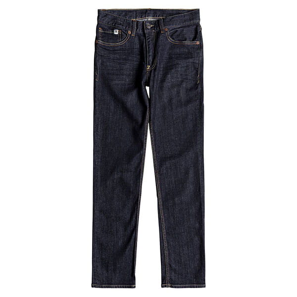 Желтые детские джинсы worker indigo rinse slim fit 8-16