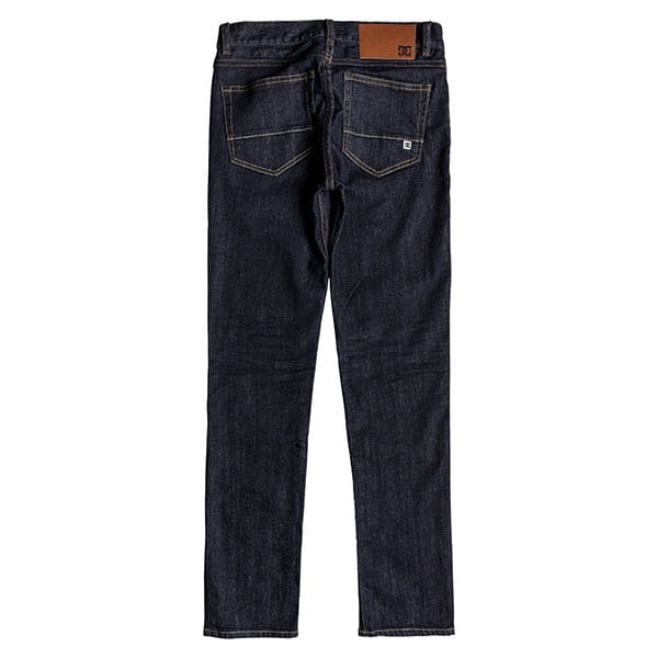 Бордовые детские джинсы worker indigo rinse slim fit 8-16