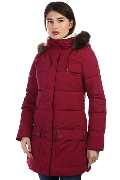Бордовый женская куртка ellie