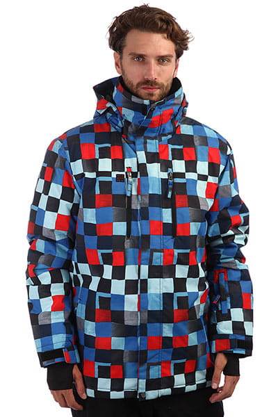 Муж./Сноуборд/Верхняя одежда/Куртки для сноуборда Мужская Сноубордическая Куртка Quiksilver Mission