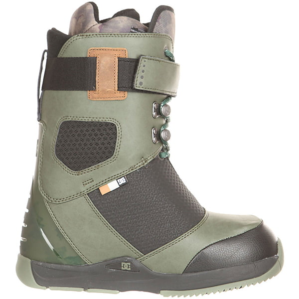 Темно-зеленые сноубордические ботинки tucknee