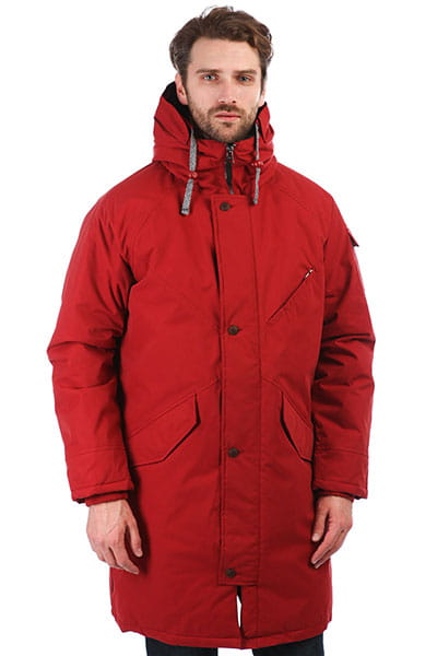 Бордовый мужская куртка kayapa