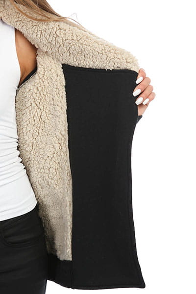 .///     Billabong Cocoon Sherpa Black_1