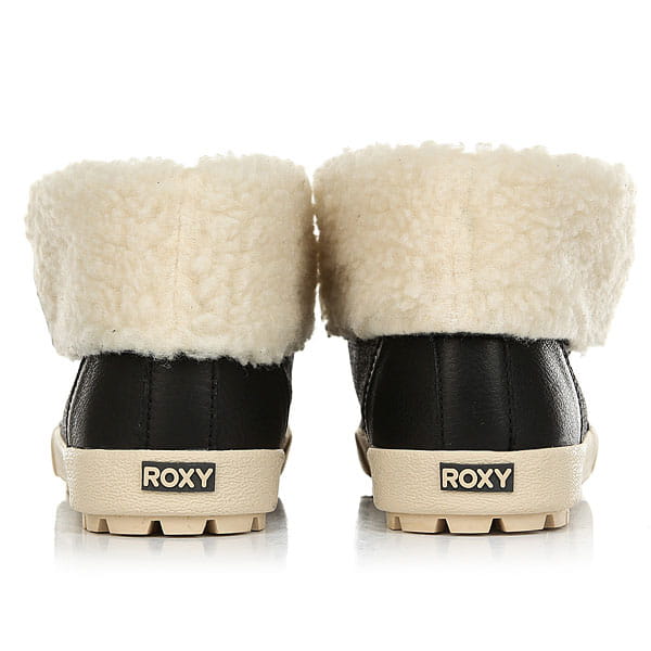 Жен./Обувь/Ботинки/Ботинки зимние Кеды Утепленные Женские Roxy Albany Boot Charcoal
