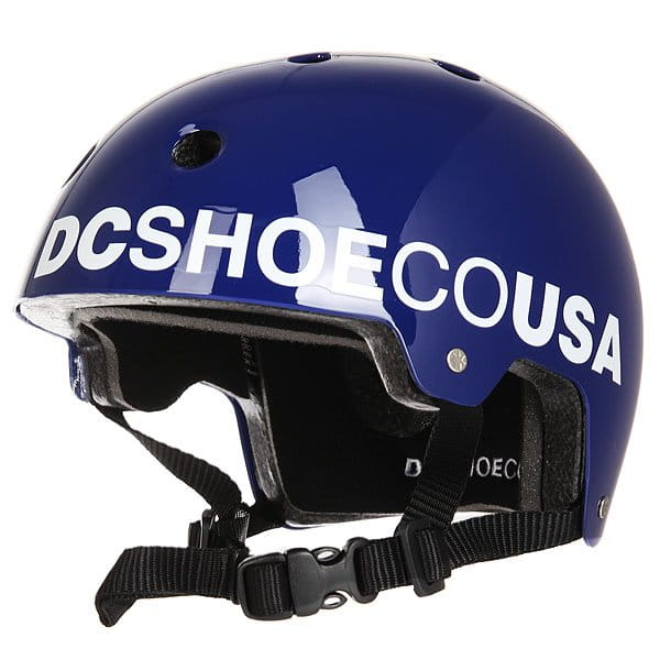 Синий скейтовый шлем askey 3
