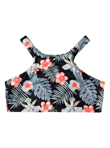 .///   Roxy Beach Classics Anthracite Tropicala