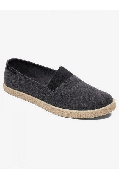  Espadrilled Solid Black