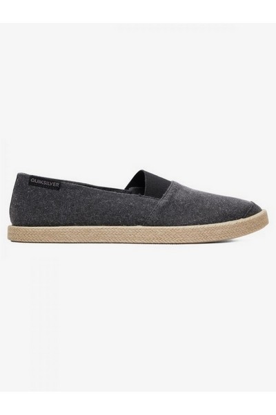  Espadrilled Solid Black