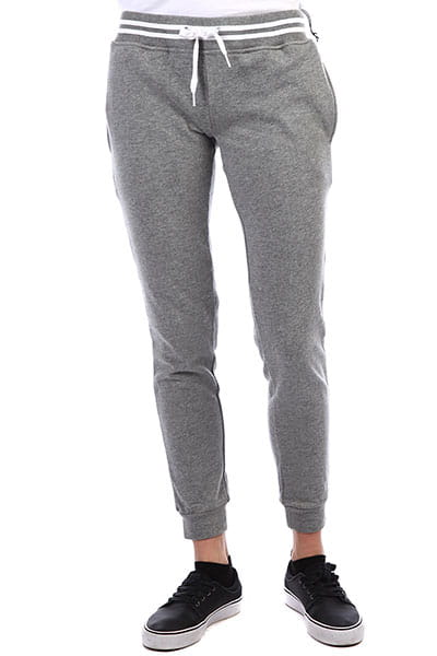 Светло-серые штаны спортивные женские element so true grey heather