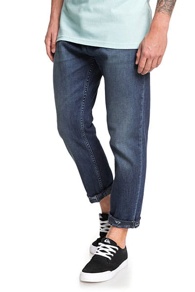Мужские укороченные джинсы High Water Aged Blue