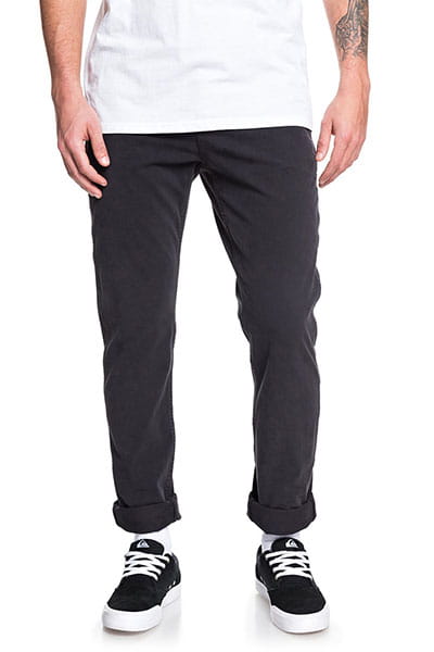 Черные брюки-чинос krandy 19" straight fit