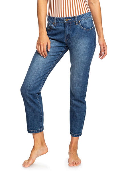 Темно-серые женские прямые джинсы sunday denim