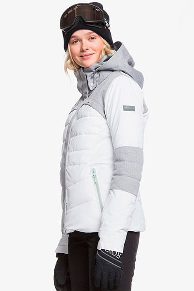 Серый женская сноубордическая куртка dakota