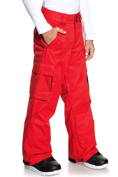 Красный детские сноубордические штаны banshee