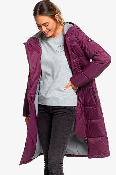 Жен./Одежда/Верхняя одежда/Куртки зимние Куртка Roxy Everglade Grape Wine