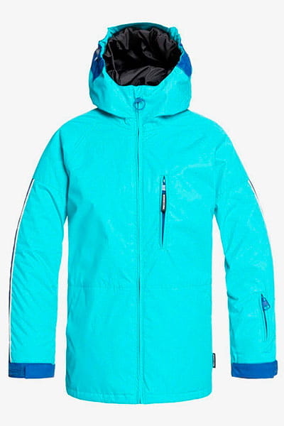 Голубой детская сноубордическая куртка retrospect