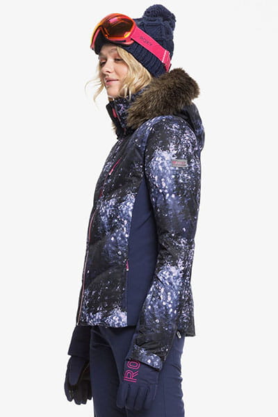 Коралловый женская сноубордическая куртка snowstorm plus