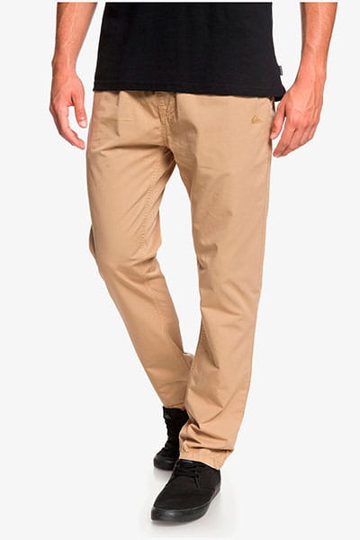 Бежевый мужские брюки hue hiller