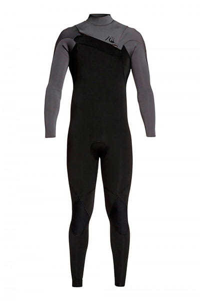 Серый мужской гидрокостюм с молнией на груди 3/2mm highline ltd monochrome