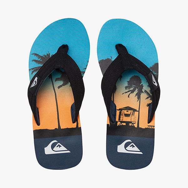 .//  /   Quiksilver Molokai Layback Black/Blue/Blue