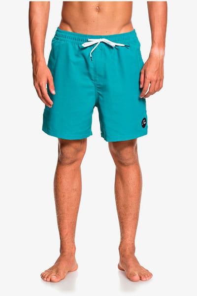 Светло-зеленые мужские плавательные шорты beach please 16"